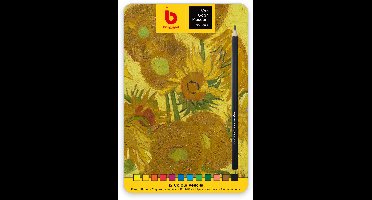 Kleurpotlood Bruynzeel x Van Gogh Museum set à 12 kleuren assorti | 6 stuks