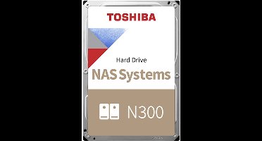 Toshiba N300 interne harde schijf 6 TB 7200 RPM 512 MB 3.5" SATA III