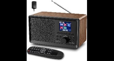 Klokradio met Wekker - Digitale Wekker - Wekkerradio - DAB Plus