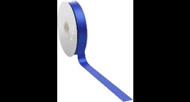 Kobalt Satijnlint | zeer luxe kwaliteit |6 mm / 50 mtr.