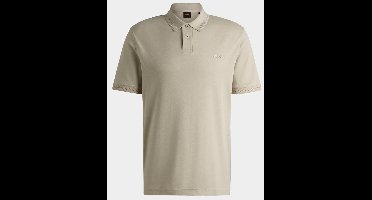 BOSS ORANGE Pe_interlock Polo's & T-shirts Heren - Polo shirt - Beige - Maat XL