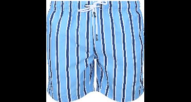 Suitable Zwembroek Stripe Blauw zwemshort - Sneldrogend