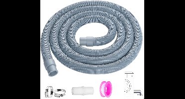 Universele Afvoerslang 2,5m - Geschikt voor Wasmachine en Vaatwasser - Kunststof