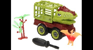 Bouw Auto Dino met Kooi