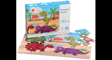 Puzzel Dino's, 24st.