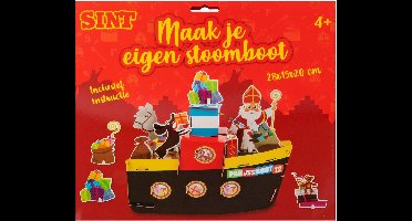 Sinterklaas Knutselset - Maak je eigen Stoomboot