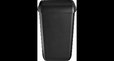 Afvalbak Euro kunststof 23 liter zwart