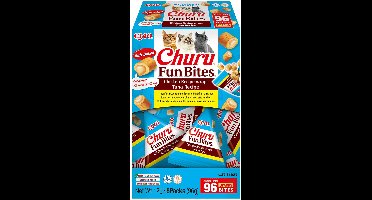 Inaba Churu Fun Bites Chicken Wraps - Kattensnack - Tonijn 12x8 g