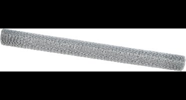 vidaXL - Gelast - draadhek - Zilver