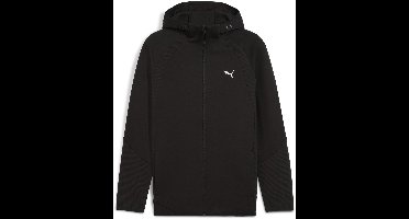 PUMA EVOSTRIPE FZ Hoodie DK Heren Trui - Puma Black