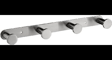 Ibenzoa® Multifunctionele Wandhaakset van 304 Roestvrij Staal - Voor Badkamer, Keuken en Diverse Gebruiksscenario's