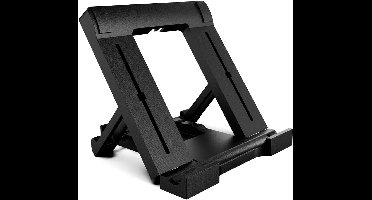 Verstelbare Tablet- en Telefoonstandaard voor 7-10 inch Tablets en Mobiele Telefoons - Zwart