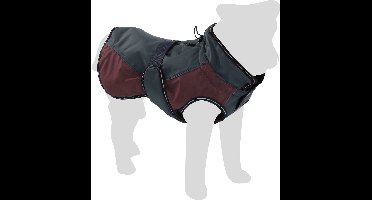 Flamingo Hondenjas Eisberg Bordeaux / Donkerblauw Winterjas 70cm