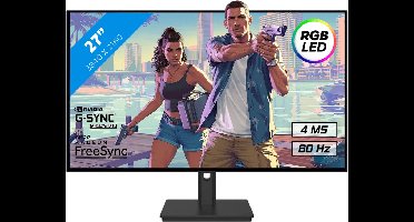 RAIDER 4K IPS PRO Gaming Monitor v2 - 27 inch - 3840x2160 - HDR - Volledig Randloos design