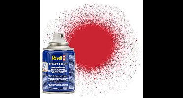 Revell Hobbyverf Acrylverf - #330 Fire Red - Satin - Acryl spray - Verf spuitbus - 100 ml