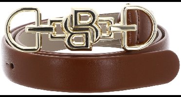 BOSS Leren Riem B Icon Sz20 Belt W95 Medium Brown Bruine