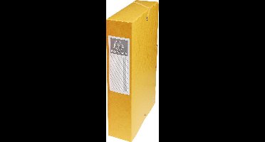 Exacompta 8x Klasseerdoos glanskarton Rug 60mm - A4 - Geel - 50609E