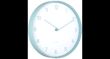 Karlsson Wandklok Sencillez - Mistig blauw - Ø30cm - Wandklok Scandinavisch