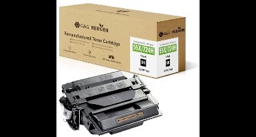 G&G Toner vervangt HP, Canon 55X Compatibel Zwart 12500 bladzijden Reborn remanufactured 21223