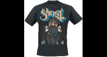 Ghost Throne Heren T-shirt - zwart - XL