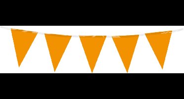 Mini vlaggenlijn | PE | Kleur: Oranje | Lengte: 3 meter