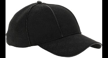 GUESS Baseball Cap Coal Logo Zwart