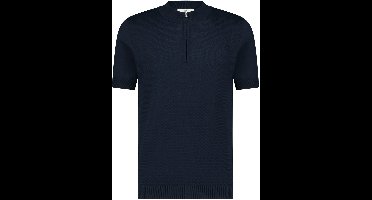 Blue Industry poloshirt korte mouw donkerblauw