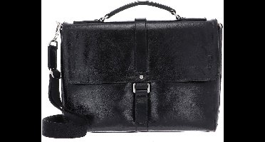 PICARD Leren afzonderlijke gevallen Buddy Briefcase Black zwart