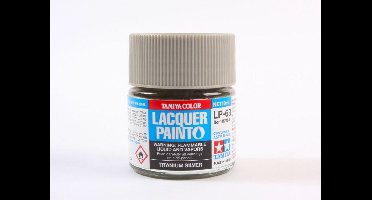 Tamiya Hobbyverf Olieverf - LP-63 Titanium Silver - Gloss - Lacquer Paint - Verf potje - 10 ml