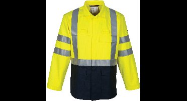 HAVEP Korte jas MQ Multi Protector 30012 - Fluo Geel/Marine - 56
