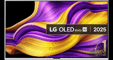 LG G5 OLED55G54LW - 55 inch - 4K OLED Evo Max - 2025 - Inclusief muurbeugel
