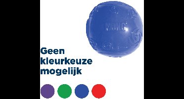 Kong Squeezz Ball - Honden Speelgoed - Willekeurige Kleur - L - Ø8 cm