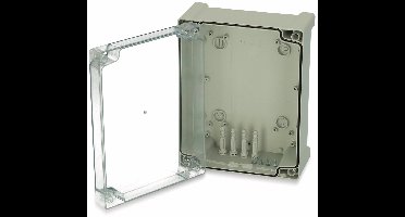 Fibox TPC 241911T Universele behuizing 240 x 191 x 107 Polycarbonaat Lichtgrijs 1 stuk(s)