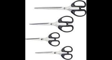 MAUL 7660890 buro- & knutselschaar Rechte knip Zwart