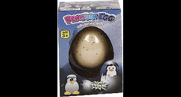 Toys Amsterdam Magisch Groei Ei Pinguin 6 Cm Wit