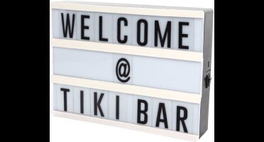 Perel Decoratieverlichting Lightbox 20 X 15 Cm Wit 4-delig