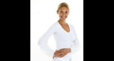 633014 CMT Mouwovertrek PE 20 mu Wit - One size / Wit