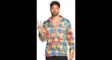 Boland - Shirt Flashy - Multi - XL - Volwassenen - Hippie