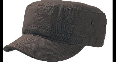 Atlantis Chino Cotton Urban Military Cap (2 stuks) (Bruin)