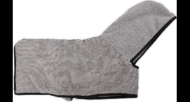 Tom Badjas Happy Pet Groom 45-53 Cm Microfiber Grijs