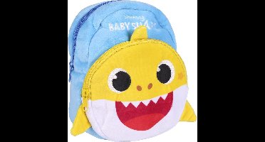 Baby Shark - Rugzak - Pluche - Geel - Kinderen