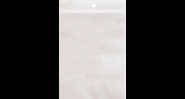 1000x Gripzakken 90x100mm 50 micron dik Sealbags Ziplock