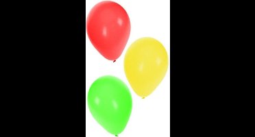 Ballonnen - Rood, geel & groen - 36st.