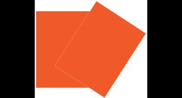 Karton Oranje 21,6x27,9cm (50 stuks)