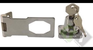 Overslag met slot, Sloten, Overslag 75 mm, Benson