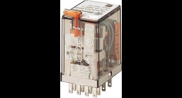 Finder 55.34.9.024.0094 Steekrelais 24 V/DC 7 A 4x wisselcontact 1 stuk(s)