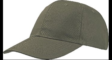 Atlantis Start 6 Panel Baseball Cap (Pakket van 2) (Olijf)