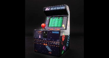 Orb Videogame Mini Arcade Machine 300 Spellen 9 X 15 Cm Zwart