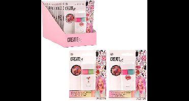 Create It Haarkrijt - 2 Stuks Assorti voor kinderen vanaf 6 jaar