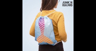 Junior Knows Zeemeermin Rugtas met Koordsluiting